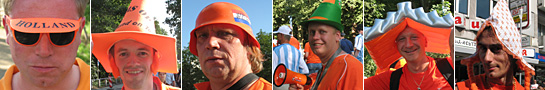 Holland fans, Foto: Hinz