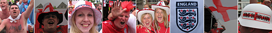 English fans, Foto: Hinz